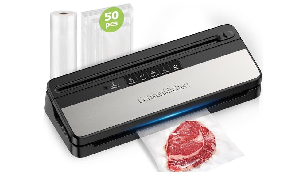 Bonsenkitchen VS3016 Vacuum Sealer Review & Test