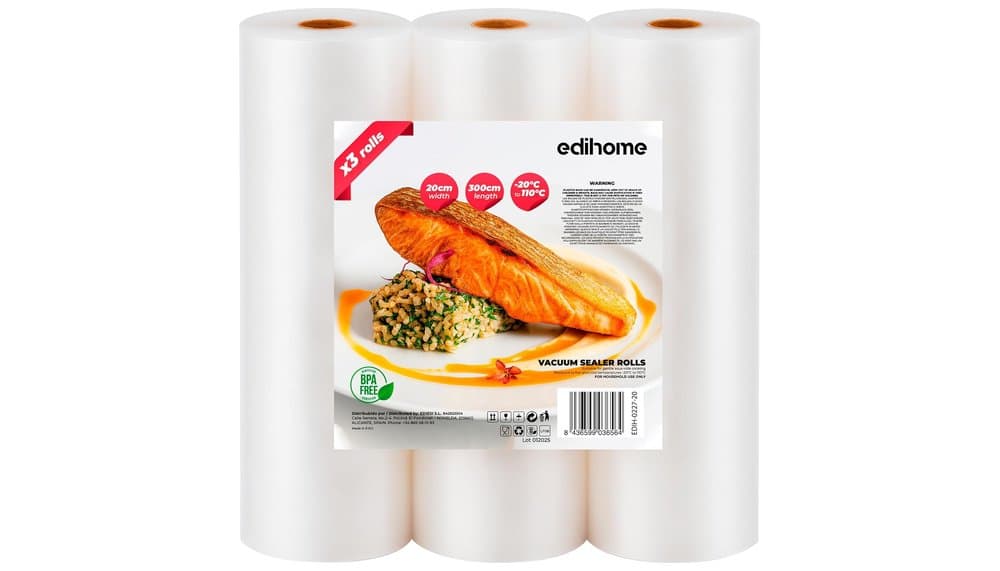 Edihome EDIH-0227-20 Food Vacuum Bags Review