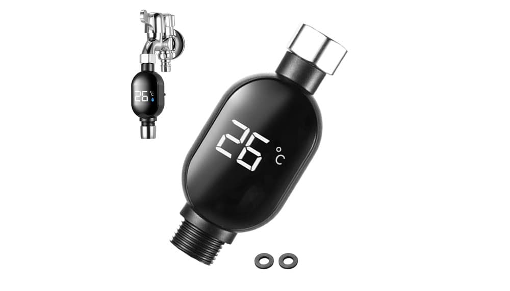 Générique Shower Water Thermometer with LED Display Test