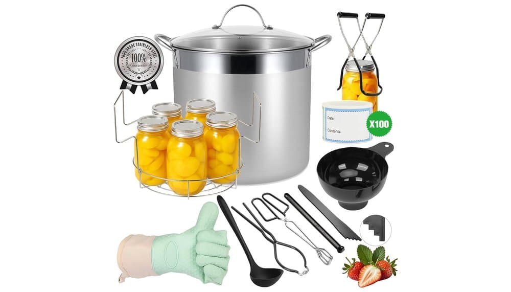 HOMKULA ALHOCK02 Sterilization Pot & Canning Kit Test