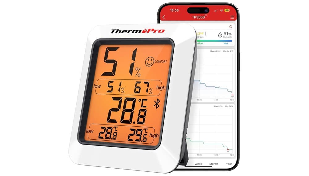 ThermoPro TP350 Bluetooth Hygrometer and Thermometer Review