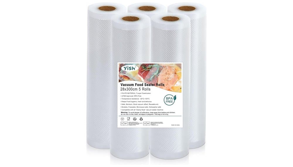 YISH Food Vacuum Bag Vacuum Sealer Rolls Review
