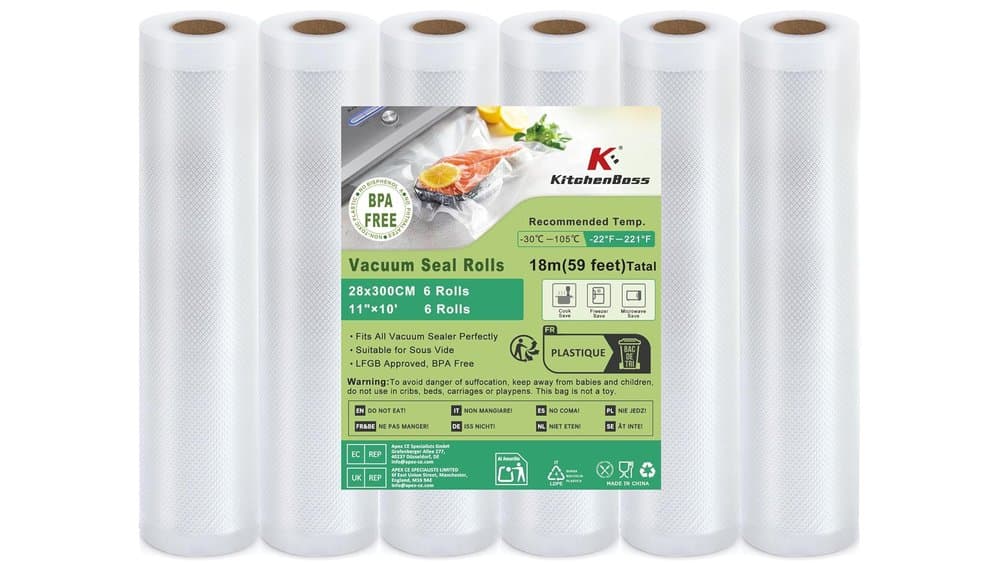 KitchenBoss Food Vacuum Bag Roll Review & Test